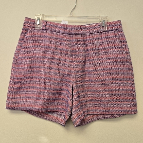 Banana Republic tweed tailored shorts Red White and Blue 8 - Picture 4 of 12